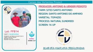 FFB14 CAMPO DAS VERTENTES PROJECT - ANTONIO & UENDER PEIXOTO