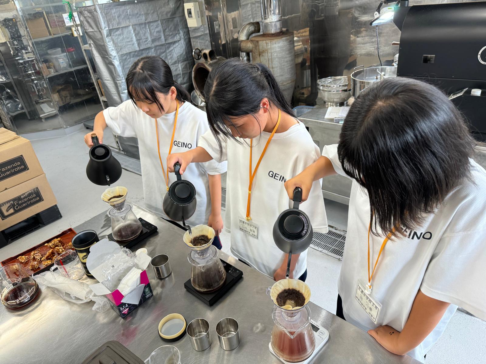 中学生による職場体験学習